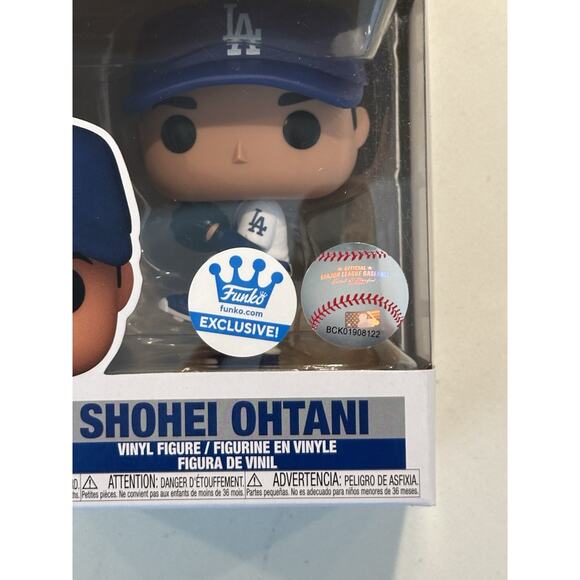 Funko Pop! MLB Shohei Ohtani #105 Funko Exclusive Dodgers pitching #4 - Picture 2 of 7